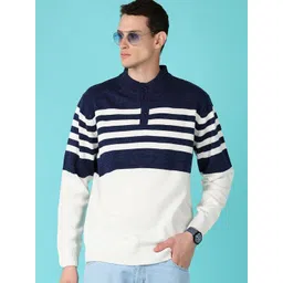 V-Mart Men Striped Pullover-picture-23