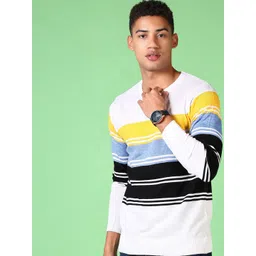 V-Mart Men Striped Pullover-picture-32