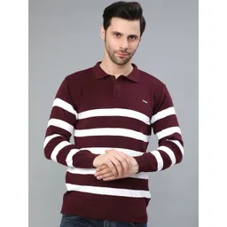 V-Mart Men Striped Pullover-picture-26