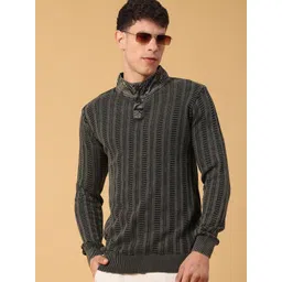 V-Mart Men Striped Pullover-picture-37