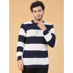 V-Mart Men Striped Pullover-picture-21