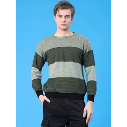 V-Mart Men Striped Pullover-picture-36