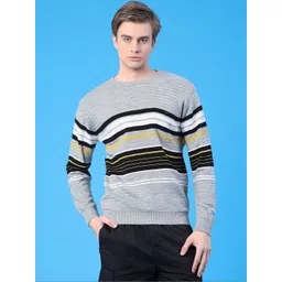 V-Mart Men Striped Pullover-picture-39