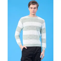 V-Mart Men Striped Pullover-picture-22