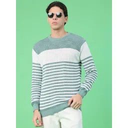 V-Mart Men Striped Pullover-picture-24