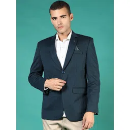 V-Mart Notched Lapel Collar Single Breasted Casual Blazers-picture-18