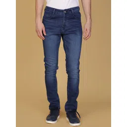 V-Mart Regular Fit Mid-Rise Cotton Light Fade Jeans-picture-27