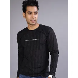 V-Mart Typography Printed Cotton Slim Fit T-shirt-picture-36