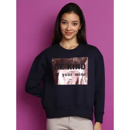 V-Mart Typography Printed Long Sleeve Pullover Sweatshirt-picture-30