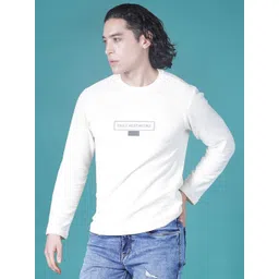 V-Mart Typography Self Design Printed Slim Fit Cotton T-shirt-picture-32