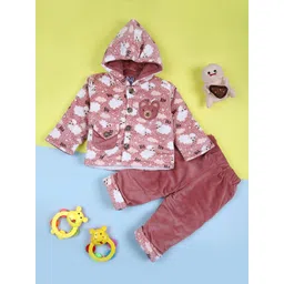 V-Mart Unisex Kids Printed Shirt with Trousers-picture-26