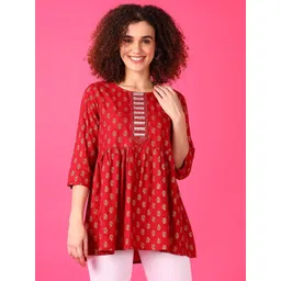 V-Mart Women Ethnic Printed Tunic-picture-14