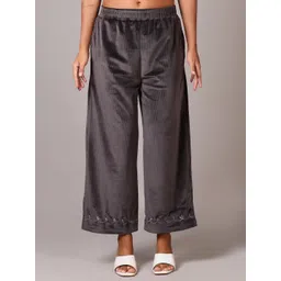 V-Mart Women Ethnic Straight Slip-On Palazzos-picture-31