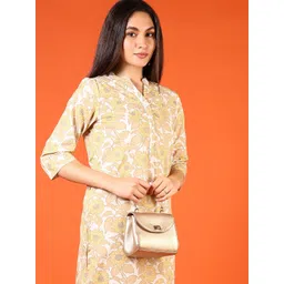 V-Mart Women Floral Printed Daily Cotton Straight Kurtas-picture-35