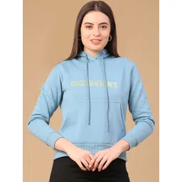 V-Mart Women Printed Hooded Sweatshirt-picture-17