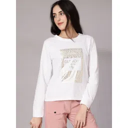 V-Mart Women Printed T-shirt-picture-26