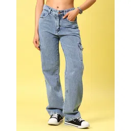 V-Mart Women Regular Fit Mid-Rise Cotton Jeans-picture-39