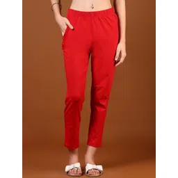 V-Mart Women Regular Fit Peg Trousers-picture-36