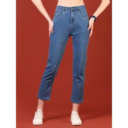 V-Mart Women Straight Fit Light Fade Jeans-picture-17