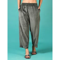 V-Mart Women Wide Leg Cotton Palazzos-picture-34