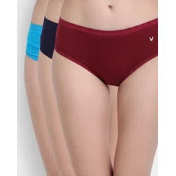 v star Pack of 3 Women Hipster Multicolor Panty-picture-10