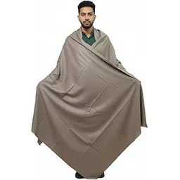 v vrinde Vrinde Grey Wool Solid Men's Shawl KA-SWL-27-picture-15