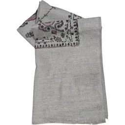 v vrinde Vrinde Grey Wool Printed Men's Shawl KA-SWL-08 image 2