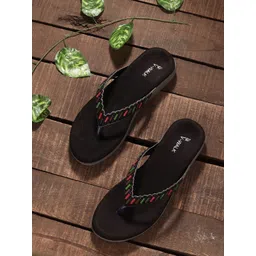 V-WALK Women Embellished Open Toe Flats-picture-41