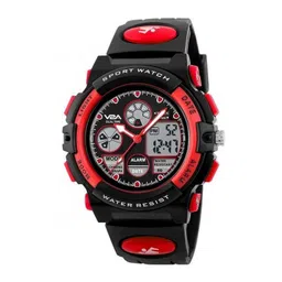 V2A Kids Black Dial & Red Straps Analogue and Digital Multi Function Watch V2A-1163-picture-28