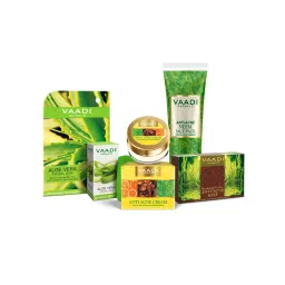 Vaadi Herbals Anti Acne Combo - Removes Pimples & Marks (Face Pack, Cleansers & Cream)-picture-15