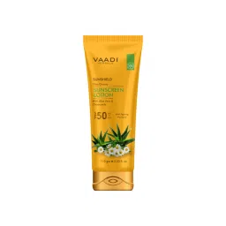 Vaadi Herbals Sunshield Non-Greasy Sunscreen Lotion With Aloe Vera & Chamomile SPF 50-picture-13