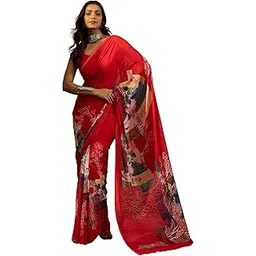 vaamsi Women's Georgette Saree-picture-45