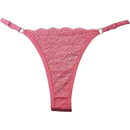 vadik Thong for Women Cotton Underwear Low Rise Panties Woman Solid G-String Sexy Lingerie Panties (in, Alpha, XL, Regular, Pink)-picture-25