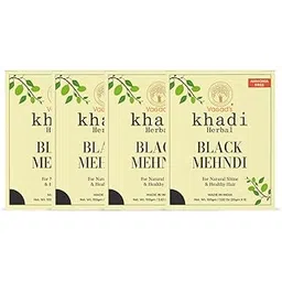 Vagad’s Khadi Black Mehndi 100gm | Natural | Ammonia Free Henna & Vagad’s Khadi Black Mehndi 100gm | Natural | Ammonia Free Henna | Pack Of 4-picture-41