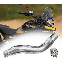 Vagary Stainless Steel High Performance Exhaust Middle Bend Pipe for RE Himalayan 450-picture-20