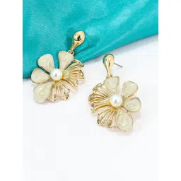 VAGHBHATT Floral Drop Earrings-picture-35