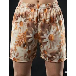 Vagisha Women Floral Printed Outdoor Shorts-picture-17