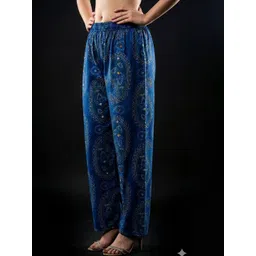 Vagisha Women Paisley Printed Ethnic Palazzos image 2