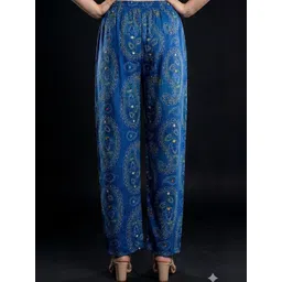 Vagisha Women Paisley Printed Ethnic Palazzos image 4