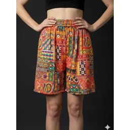 Vagisha Women Printed Outdoor Shorts-picture-18