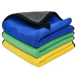 VAI Heavy Microfiber Cloth ‎40x40 cm 600 GSM (Pack of 3 Pcs)-picture-11