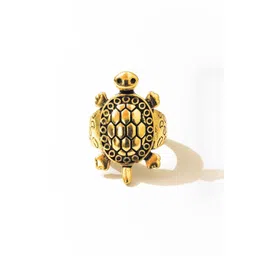 Vaiseema Unisex Gold-Plated Ring image 4