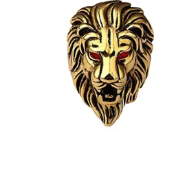 Vaiseema Unisex Stainless Steel Lion Shape Finger Ring-picture-18