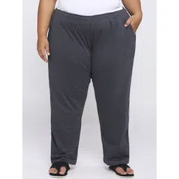 Vaishvik Women Plus Size Cotton Lounge Pants-picture-13