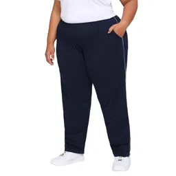 vaishvik Women Plus Size Track-Pant - Navy Blue image 2