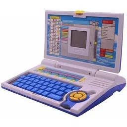 vakratunda enterprise English Learner Educational Notebook / Laptop Toys For Kids (Multicolor)-picture-32