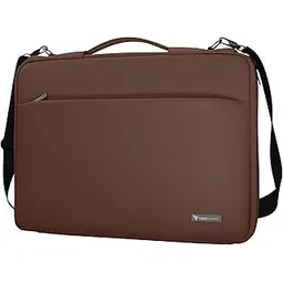 vaku luxos Da Valencia 13"|14" Inch Laptop Bag Leather Collection Messenger Organizer Shoulder Sling Office Bag for Men & Women With Adjustable Strap for Laptop and MacBook-picture-28