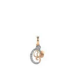 VALANOVA 14K Rose Gold Plated 0.24 Ct Lab Grown Diamond Pendant-picture-34