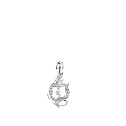 VALANOVA 14K White Gold Plated 0.18 Ct Lab Grown Diamond Pendant-picture-19