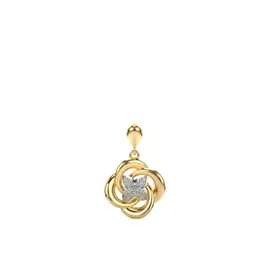 VALANOVA 14K Yellow Gold Certified 0.24Ct Lab Grown Diamond Pendant-picture-22